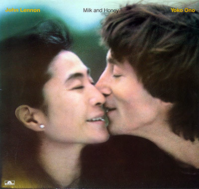 JOHN LENNON & YOKO ONO - Milk And Honey b/w A Heart Play album front cover vinyl record